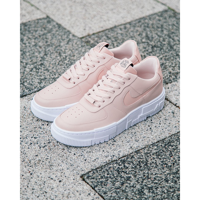 Giày Nike Air Force 1 FREESHIP Nike Air Force Auth - Giày Nike AF1 Pixel All White Chính Hãng - Simple Sneaker