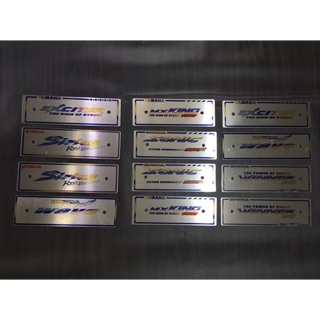 Bảng tên các loại xe (mica)