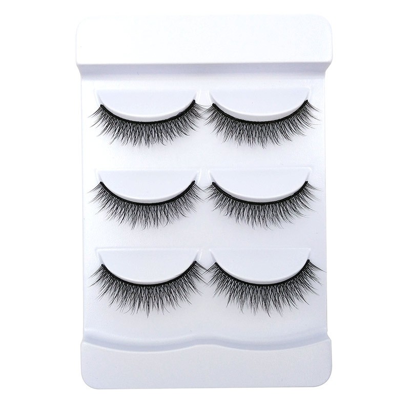✿Lông Mi Giả Trang Điểm Tiện Dụng Chất Lượng Cao✿Set 3 Cặp Lông Mi Giả 3D Từ Lông Chồn Tự Nhiên