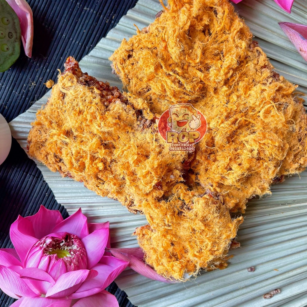 Cơm Cháy Rốp gạo lứt chà bông loại 250 gram