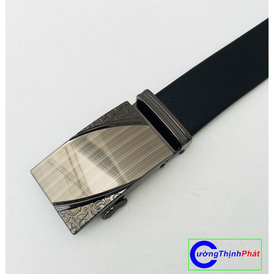 Dây Nịt Nam Da Trơn Mặt Khóa Tự Động