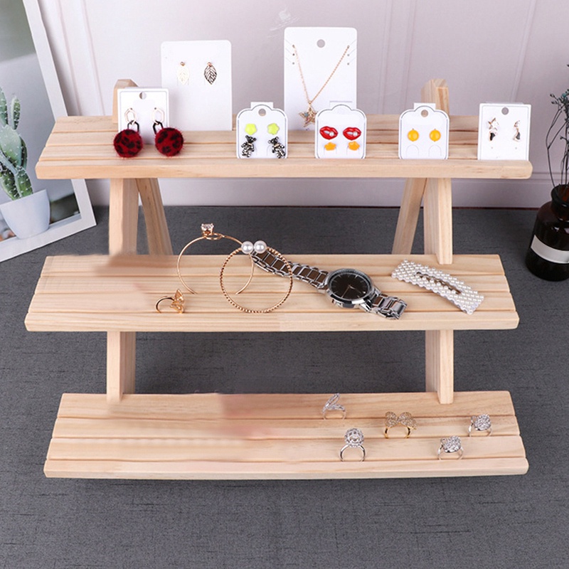 Giá trưng bày vòng ghi nhật ký Giá trưng bày bông tai nhiều lớp Giá để đồ trang sức Giá đựng thẻ bông tai có thể tháo rời Giá đựng đồ trang sức