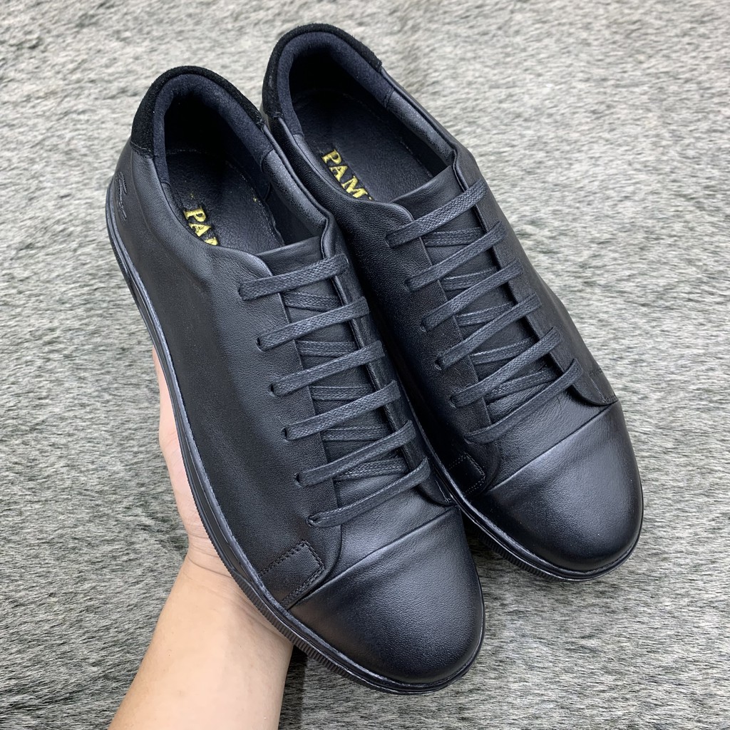 Giầy thể thao/sneaker nam da bò đế cao su đúc