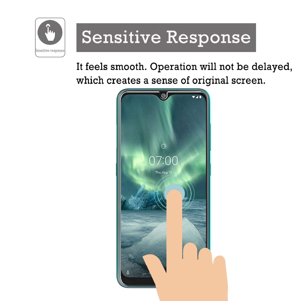 Kính Cường Lực Bảo Vệ Màn Hình Cho Nokia C1 C2 7.2 6.2 2.3 2.2 5.3 X71 4.2 3.2 1 3.1 6.1 5.1 3.1 2.1 7 8 Plus 8.1 X7 X5 X6