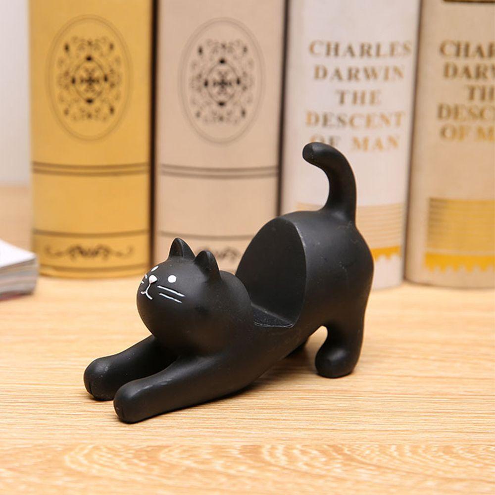 Giá Đỡ Điện Thoại Hình Chú Mèo Lười 3D Dễ Thương