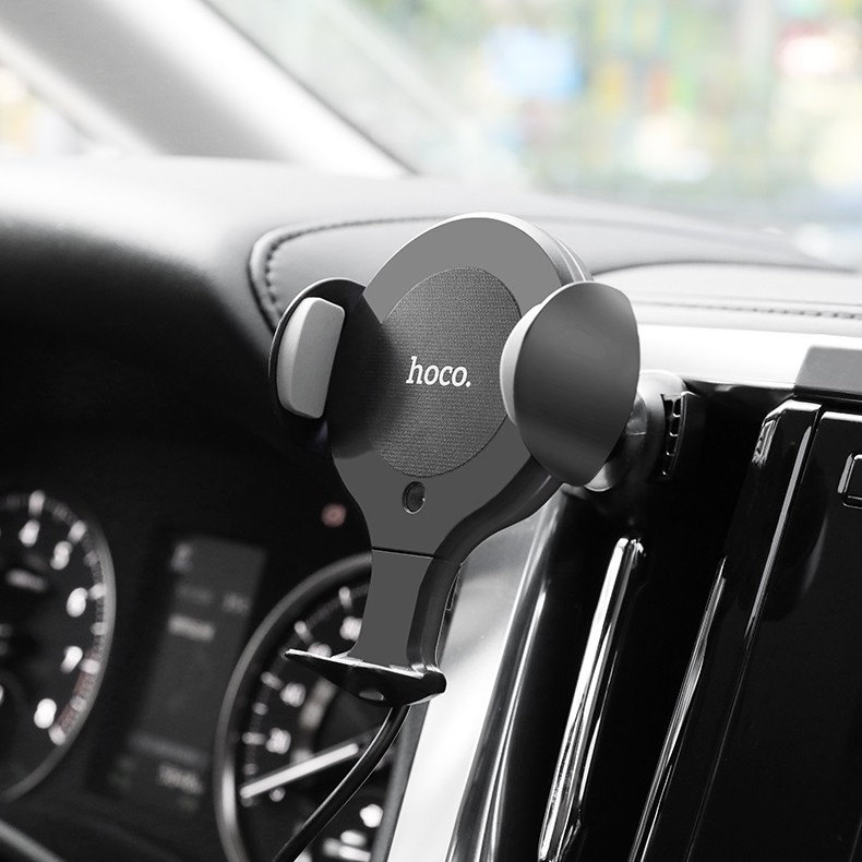 Giá đỡ điện thoại sạc không dây HOCO CA60 10W- chính hãng