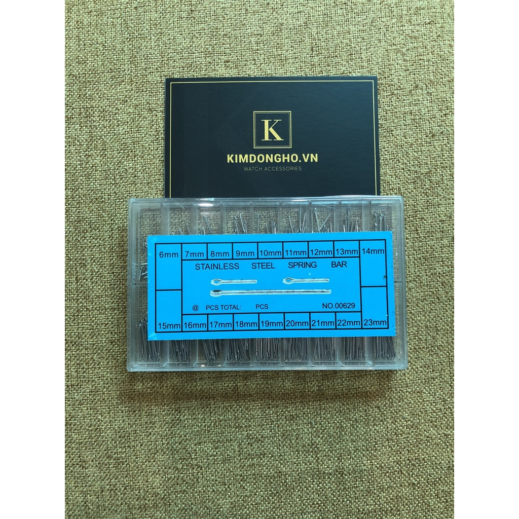 Chốt chẻ gắn các mắt dây đồng hồ bằng kim loại