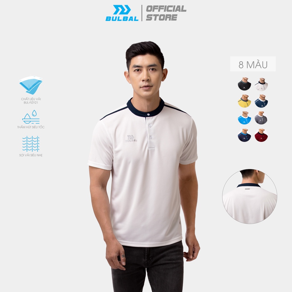 Áo Polo Thể Thao Nam Bulbal Polo Orin, Chất Liệu Thoáng Mát Cao Cấp Bul-Bezel, Phù Hợp Vận Động Thể Thao