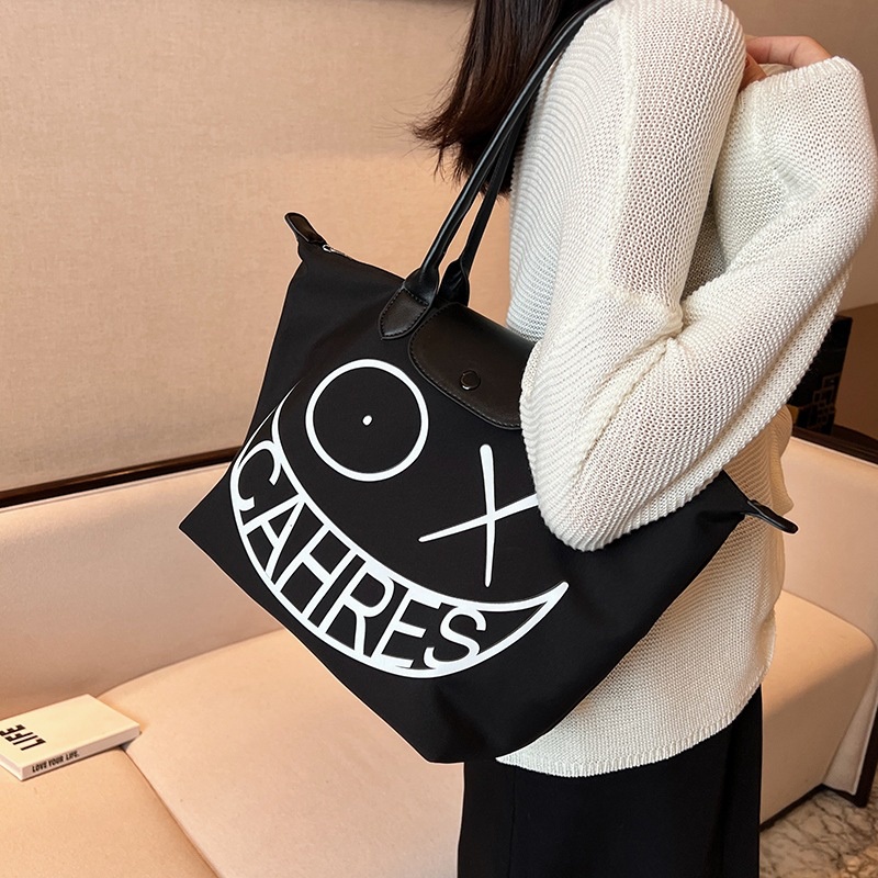 IELGY Túi Đeo Vai In Họa Tiết Hoạt Hình Phong Cách Hàn Quốc Cho Nữ