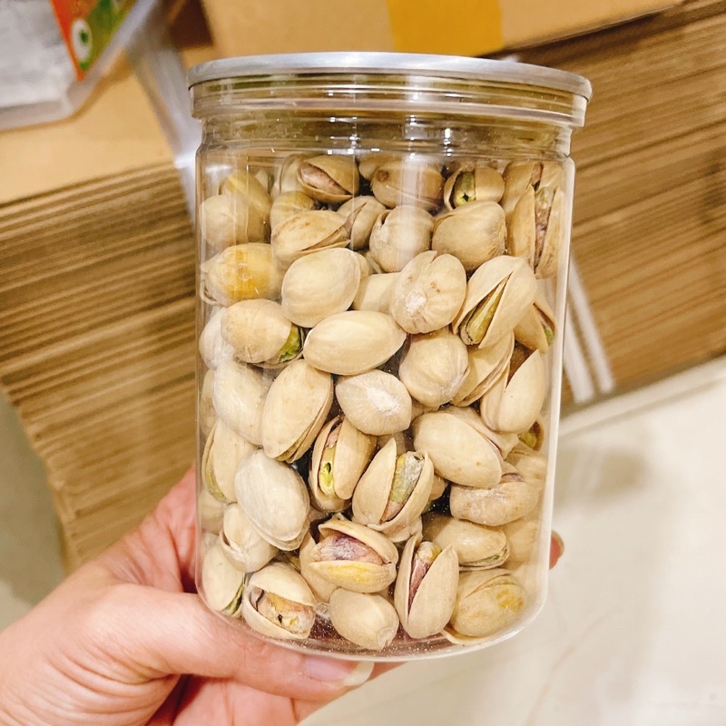 HẠT DẺ CƯỜI MỸ KHÔNG TẨY TRẮNG lon pet 300gr