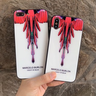 Ốp Đôi cánh đại bàng OL019 phủ kính cường lực đủ dòng iPhone, Samsung, Oppo, Vivo, Xiaomi, Huawei