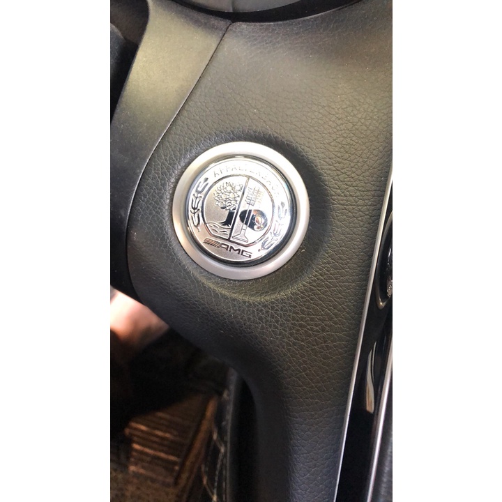 ỐP NÚT KHỞI ĐỘNG MERCEDES