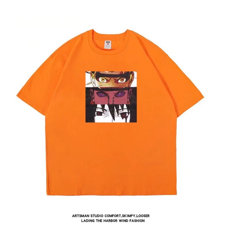 Áo Thun Tay Ngắn In Họa Tiết Hoạt Hình Thời Trang Mùa Hè Cho Nam Và Nữ Size M-8XL