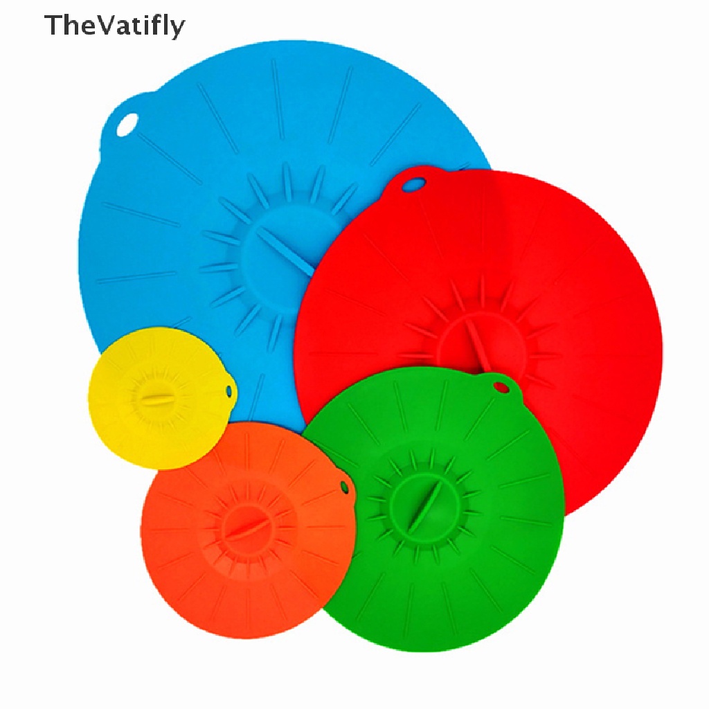 Nắp Đậy Nồi Bằng Silicone Đa Năng Có Thể Tái Sử Dụng