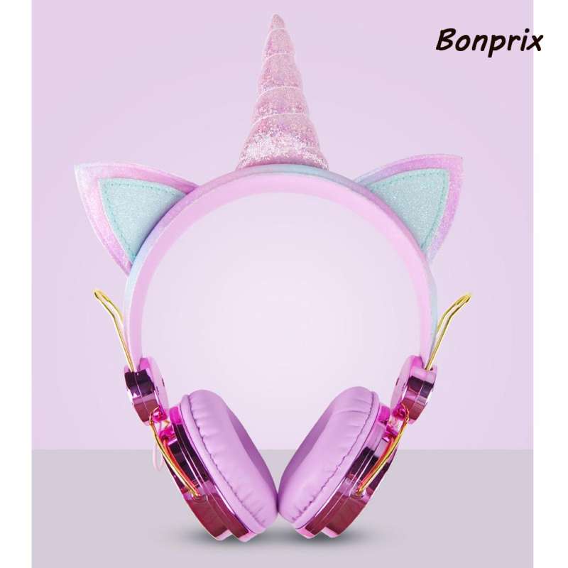 Tai nghe hình tai mèo/ngựa một sừng dễ thương cho bé gái