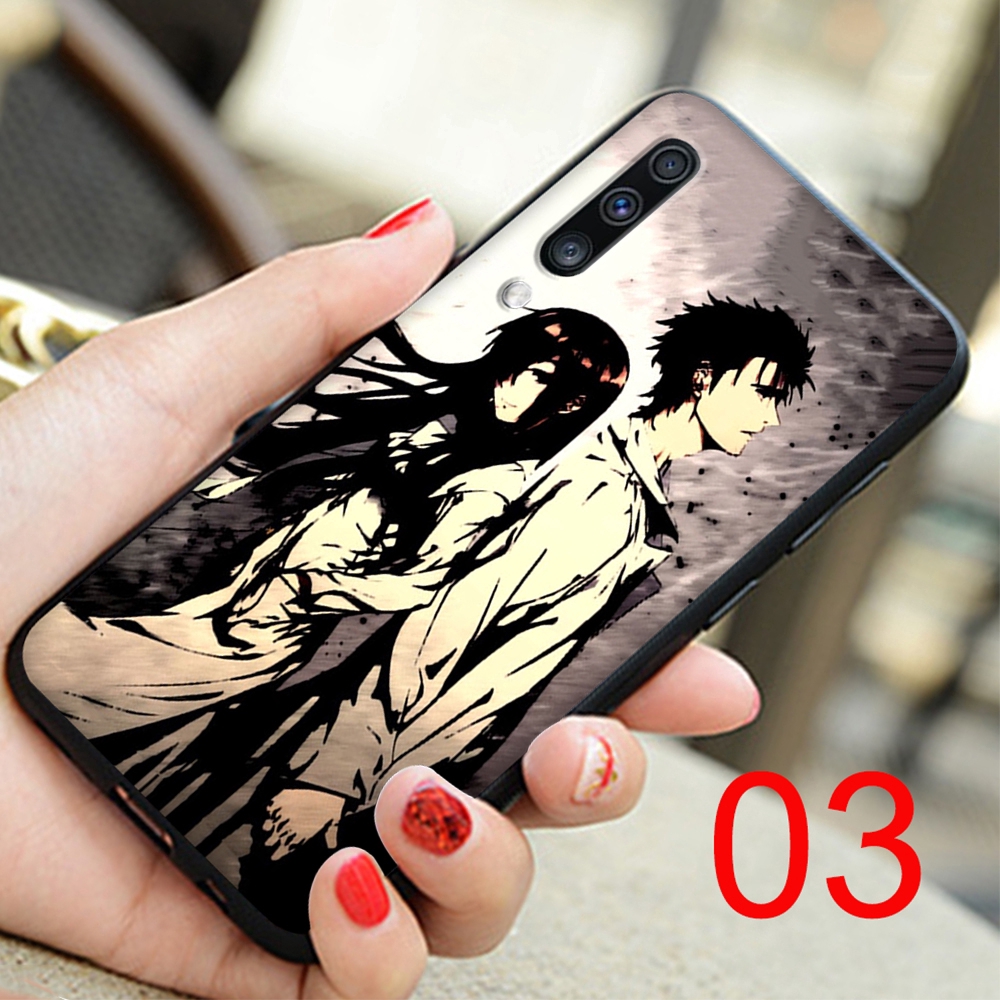 Ốp điện thoại silicon mềm hình anime Steins Gate cho iPhone 11 Pro XS Max XR X 7 8 6 6S Plus NO96