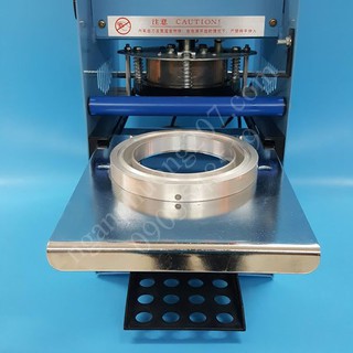 Máy dán miệng cốc, máy dập nắp ly WY-802F