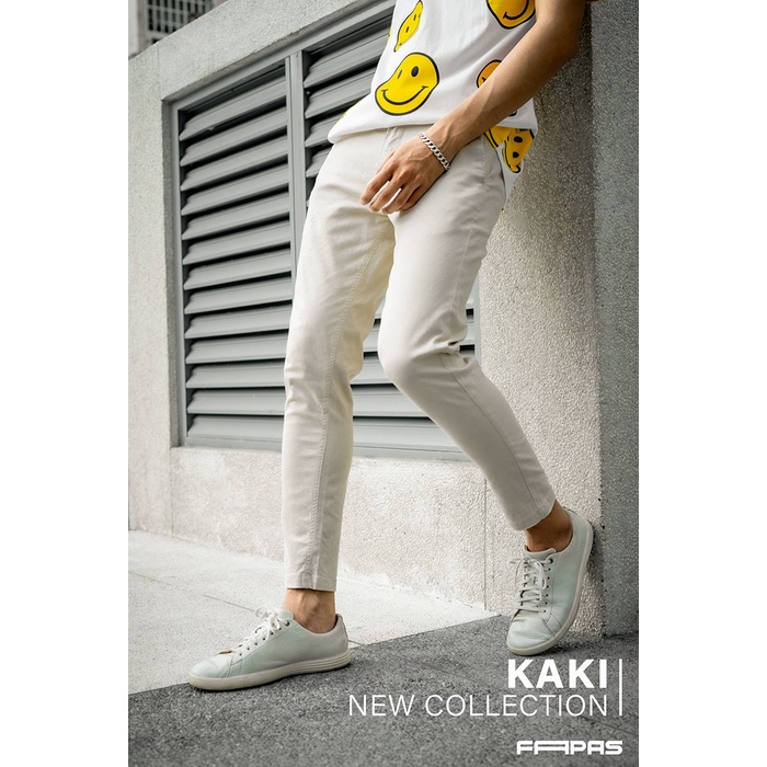 [Mã LTP50 giảm 50000 đơn 150000] Quần Kaki Nam Devin Trơn Basic Lịch Lãm Tính Ứng Dụng Cao Form Slimfit Tôn Dáng - FAPAS