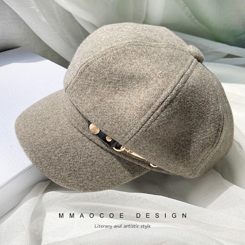 Mũ Beret Thời Trang Thu Đông Phong Cách Hàn Quốc Cho Nữ