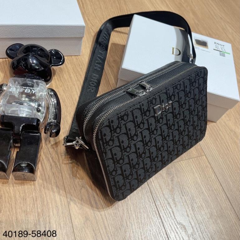 Túi Đeo Chéo Đi Ô Vân Dệt Full Box Hàng Cao Cấp - Túi Đeo Chéo Full Box Cho Nam