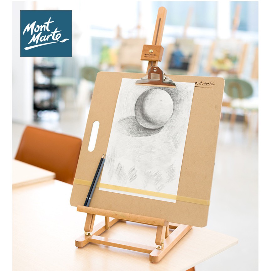 Bảng kẹp giấy vẽ, giá vẽ, kê bản vẽ Mont Marte Sketching Board