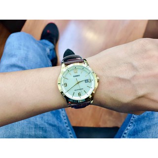 Đồng Hồ Nam Dây Da Casio MTP-VS02GL-9ADF