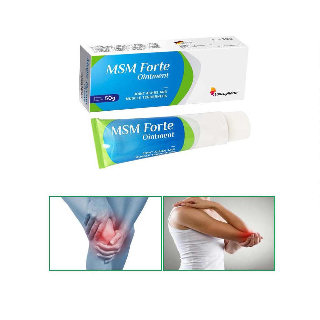 Kem Cho Người Bị Đau Khớp Lancopharm Msm Forte Ointmen 50g