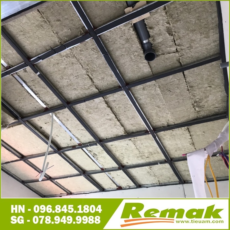 Bông khoáng Rockwool - Cách âm Cách nhiệt - Nhập khẩu chính hãng Thailand