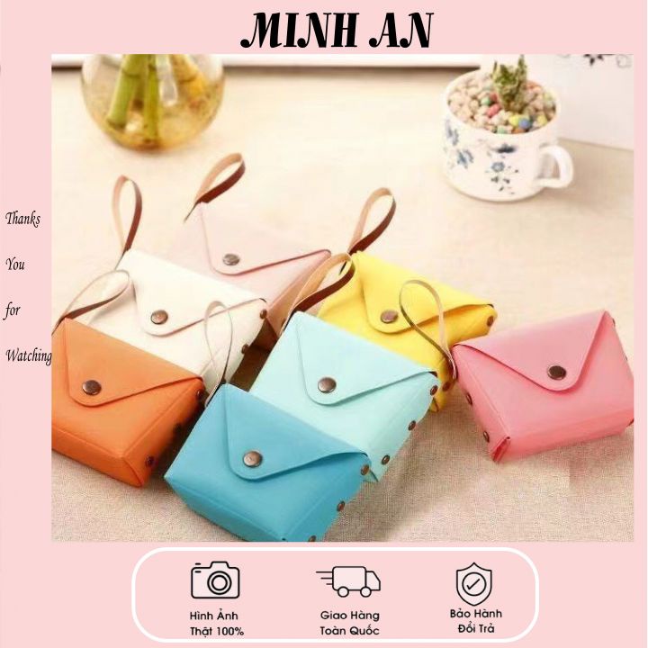 Ví Nữ Nhỏ Gọn Bỏ Túi Mini Cao Cấp Cầm Tay Đựng Tiền Cute