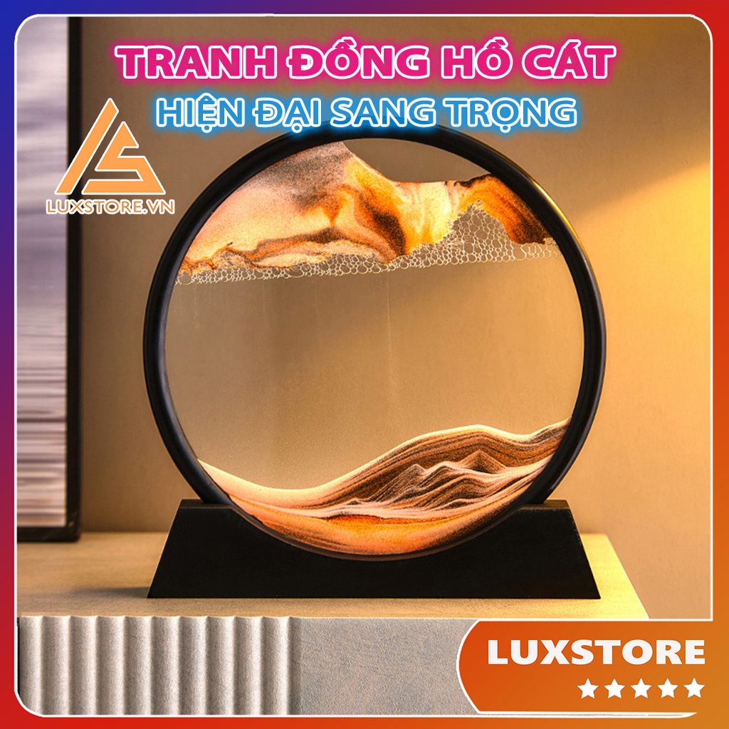 TRANH CÁT CHUYỂN ĐỘNG, TRANH CÁT 3D PHONG THỦY TRANG TRÍ PHÒNG, BÀN LÀM VIỆC SIÊU ĐẸP – LUXSTORE