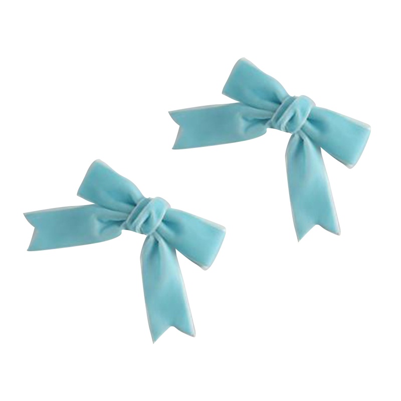 Kẹp Tóc Màu Trơn Chống Trượt Phong Cách Lolita Cho Bé Gái