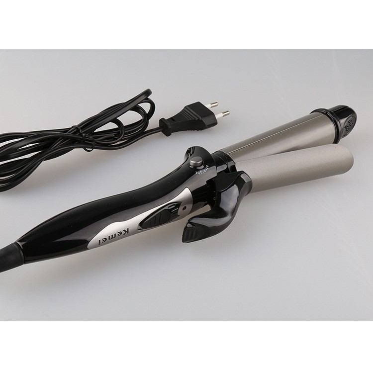 Máy Uốn Xoăn Duỗi 2 In 1 Kemei  KM 1297