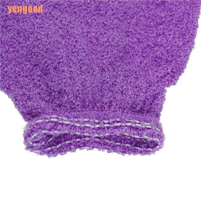 Găng tay xốp massage tẩy tế bào chết khi tắm tùy chọn màu sắc