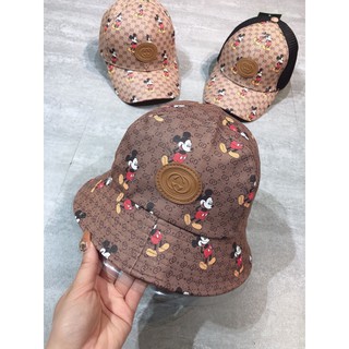 Mũ bucket gucci mickey