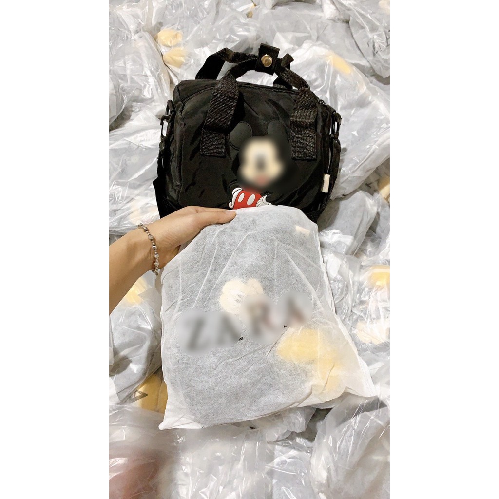TÚI TRỐNG ĐEN MICKEY ĐEN SIÊU HOT