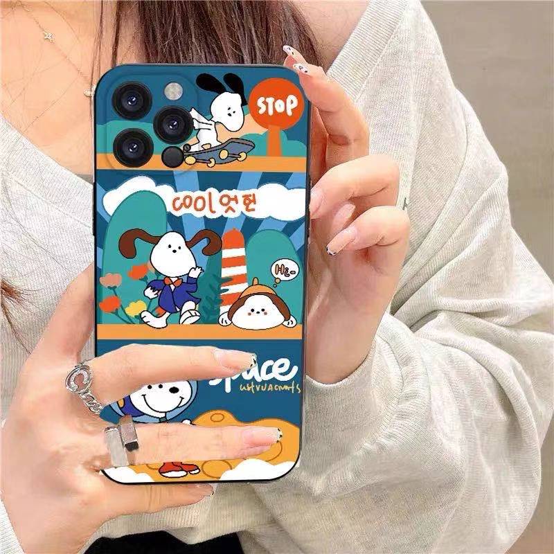 Ốp Lưng In Hình Snoopy Dễ Thương Cho iphone X iphone 13 pro Màu Sắc