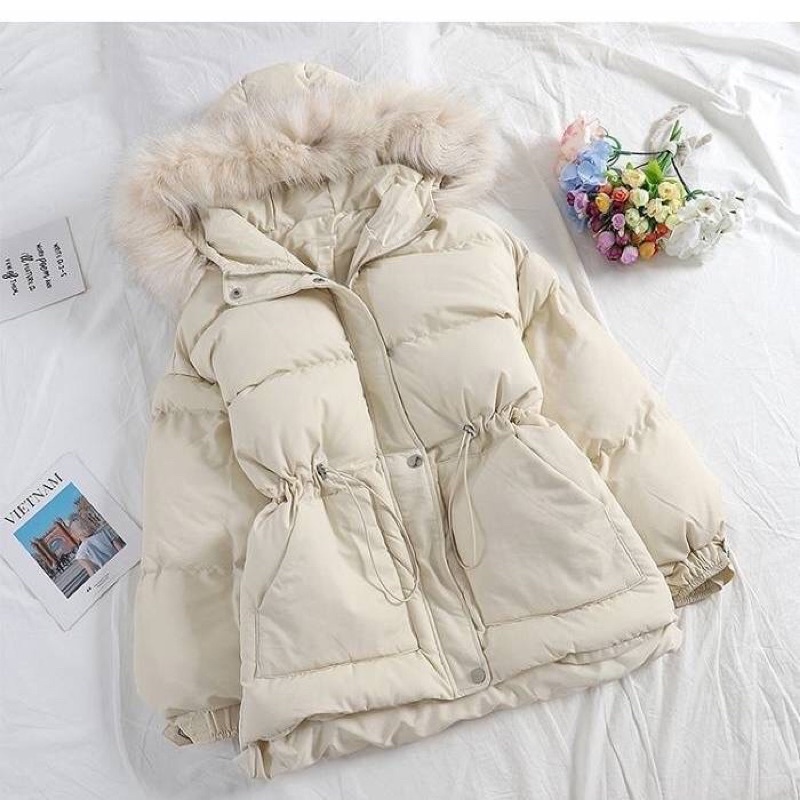 Áo Phao Rút eo Dáng Ngắn Chất Phao lì không bóng | BigBuy360 - bigbuy360.vn