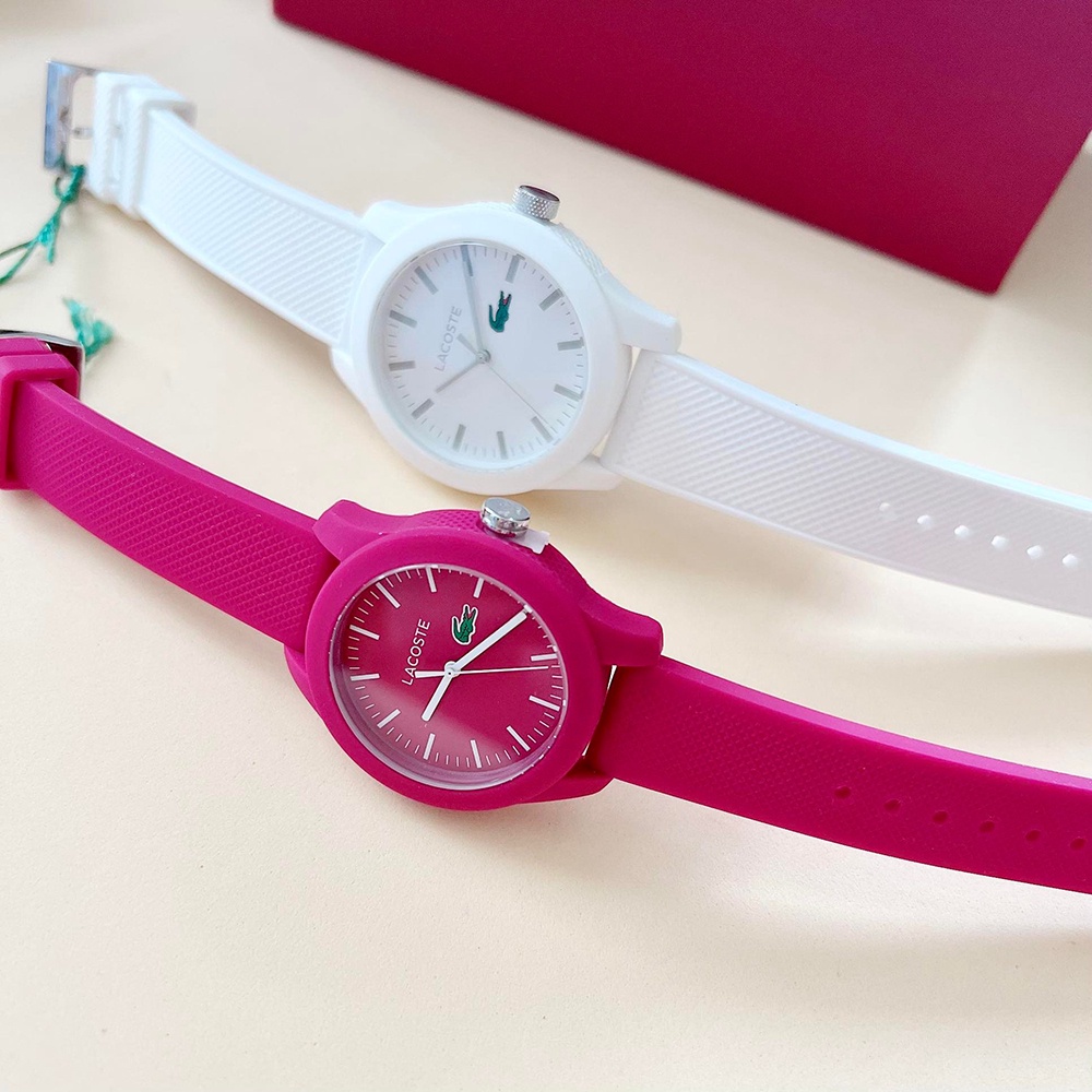 ĐỒNG HỒ CẶP LACOSTE SILICON BAND WATCH 2010762 2000957