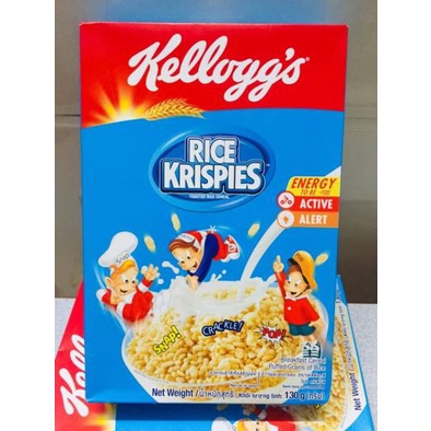 Ngũ cốc ăn sáng Kellogg's Rice Krispies (Gạo giòn) 130g