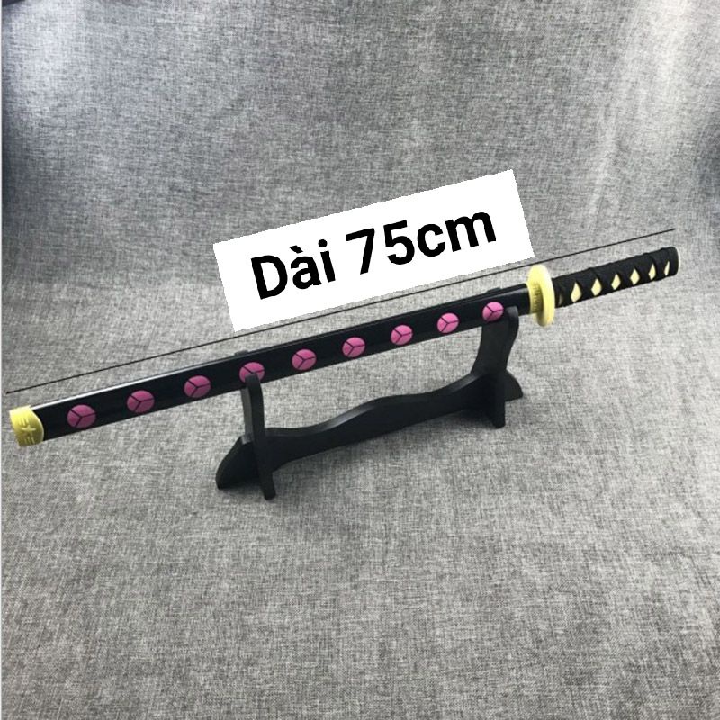 Đạo Cụ Hoá Trang Zoro Trong Đảo Hải Tặc Dành Cho Trẻ Em Bằng Gỗ Dài 75cm
