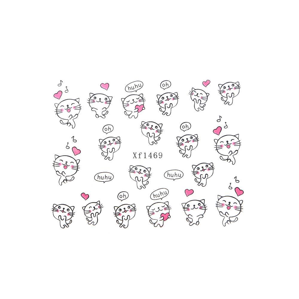 Bộ 50 Miếng Dán Họa Tiết Hoa Hỗn Hợp Trang Trí DIY