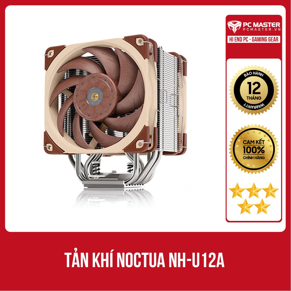 Tản Khí Noctua NH-U12A hàng chính hãng Noctua, giá siêu tốt
