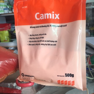 500g Camix bổ sung canxi và khoáng cho vật nuôi