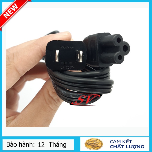Dây nguồn 3 chấu volex chuyên dùng cho laptop