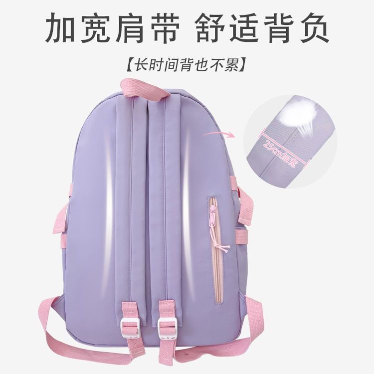 Genshin Impact Co-branded anime schoolbags for male and female primary school students Hu Tao/Keqing/Xiao large-capacity backpack for junior high school students