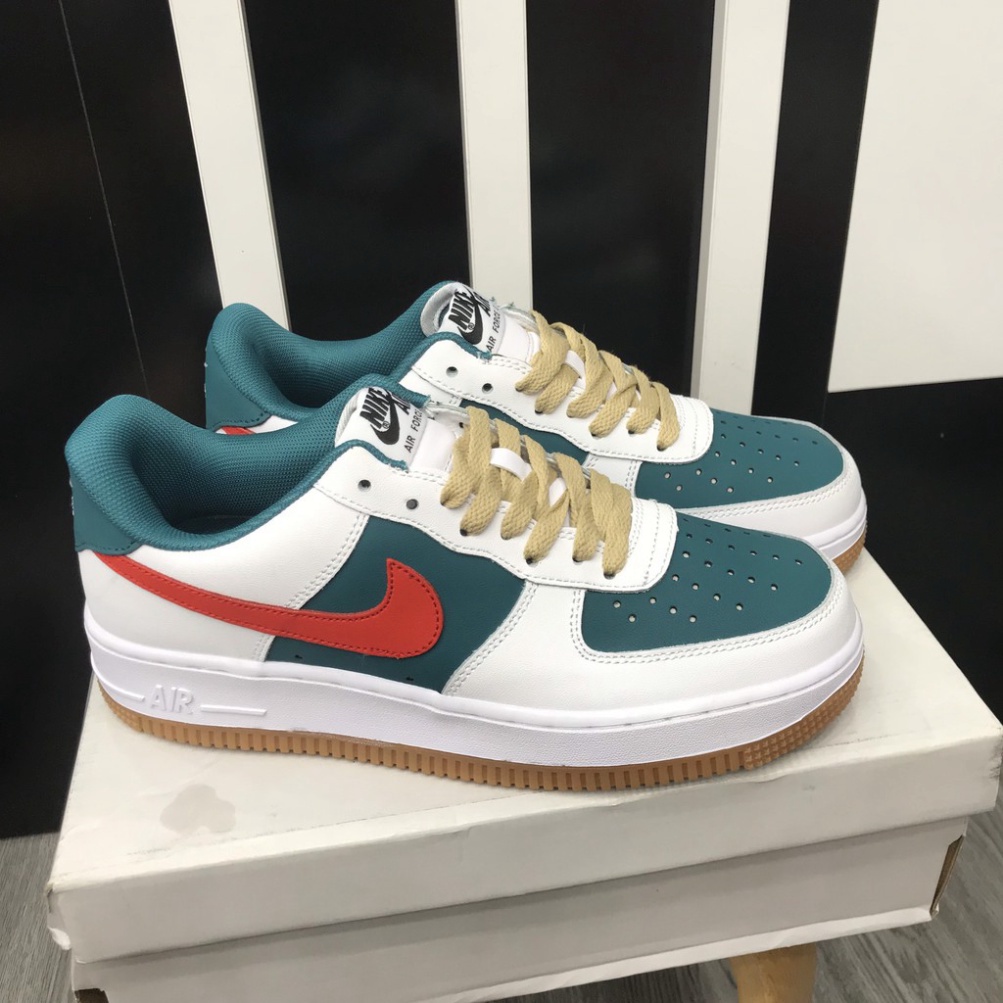 Giày thể thao nike_gucci, Giày AF1 GC xanh đỏ nam nữ siêu hot ( Full box + bill )