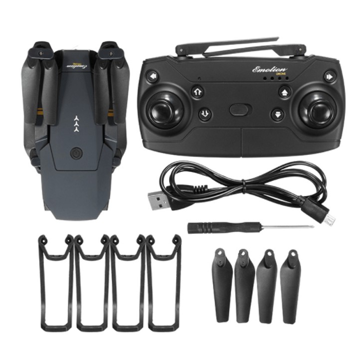 Flycam - Máy Bay Điều Khiển Từ Xa Có Camera  - Kết Nối Wifi Với Điện Thoại - Gấp Gọn | BigBuy360 - bigbuy360.vn