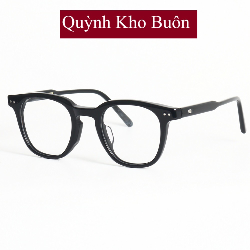 Kính mát nam nữ LUTTO năm 2023, gọng vuông bản tròng nhỏ thời trang GKC 6234