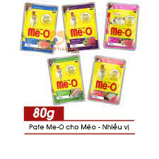 Pate cho mèo - Pate Me-O gói 80gr