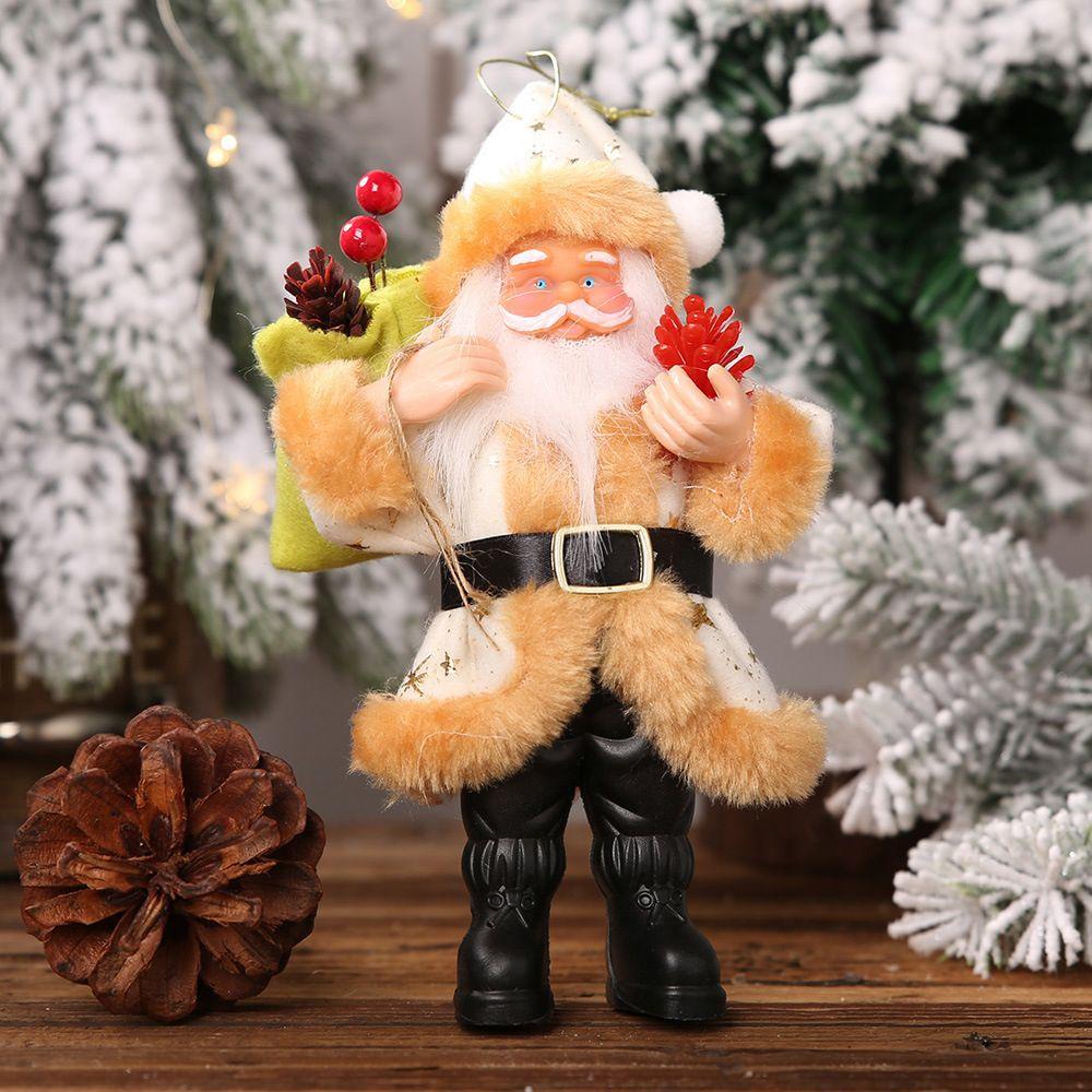 Búp Bê Trang Trí Giáng Sinh Hình Ông Già Noel Dễ Thương 20cm